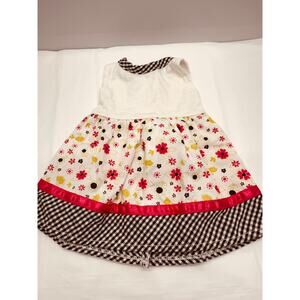 American Girl Bitty Baby Doll Dress Floral Print Rare 18" Doll Dress Only
